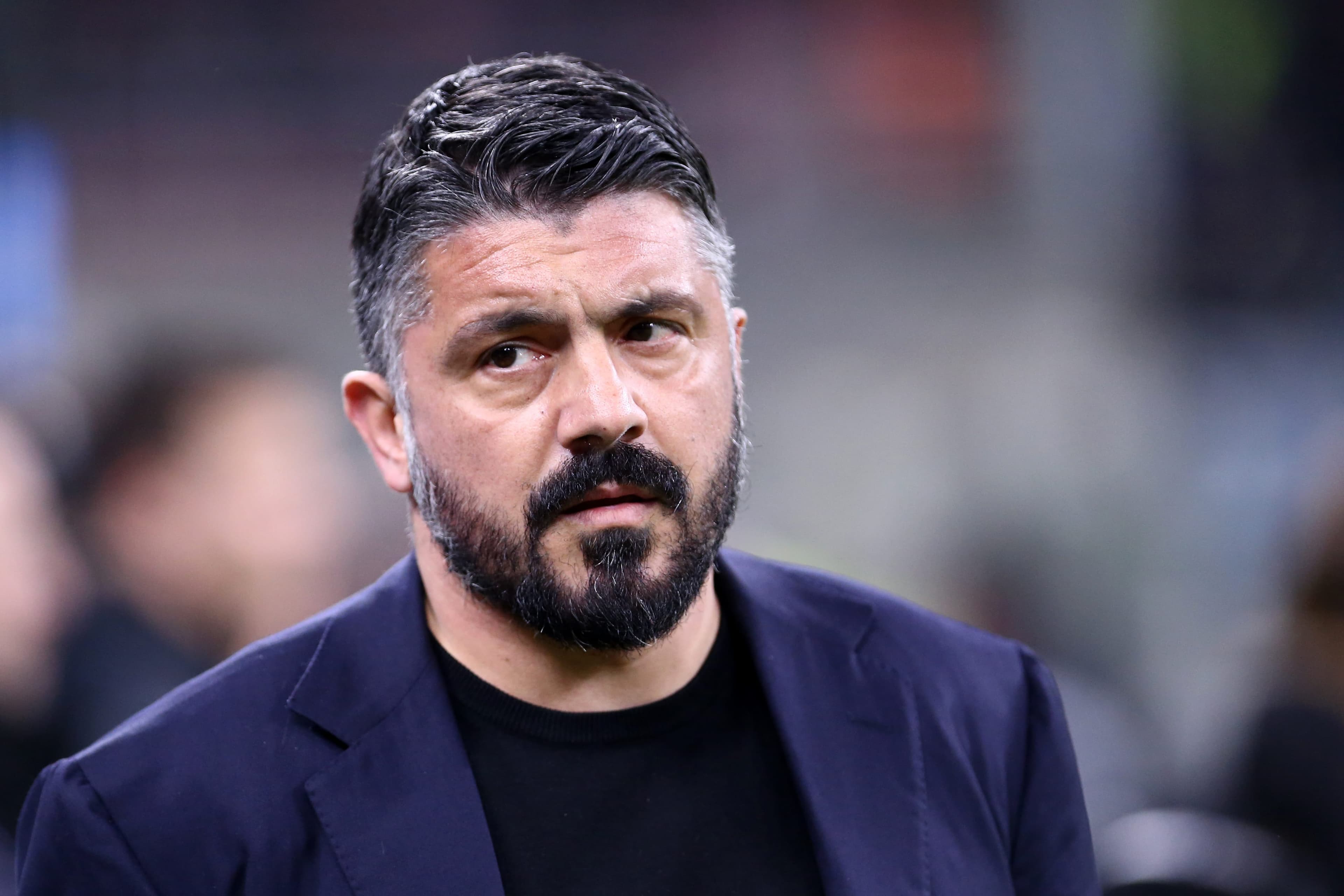 Gattuso per l'azzurro, da mediano a mister